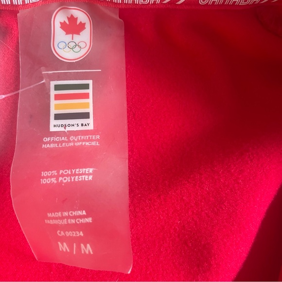 HBC Hudson’s Bay Team Canada Olympic Pan Am Games Track Suit Jacket - Picture 5 of 12